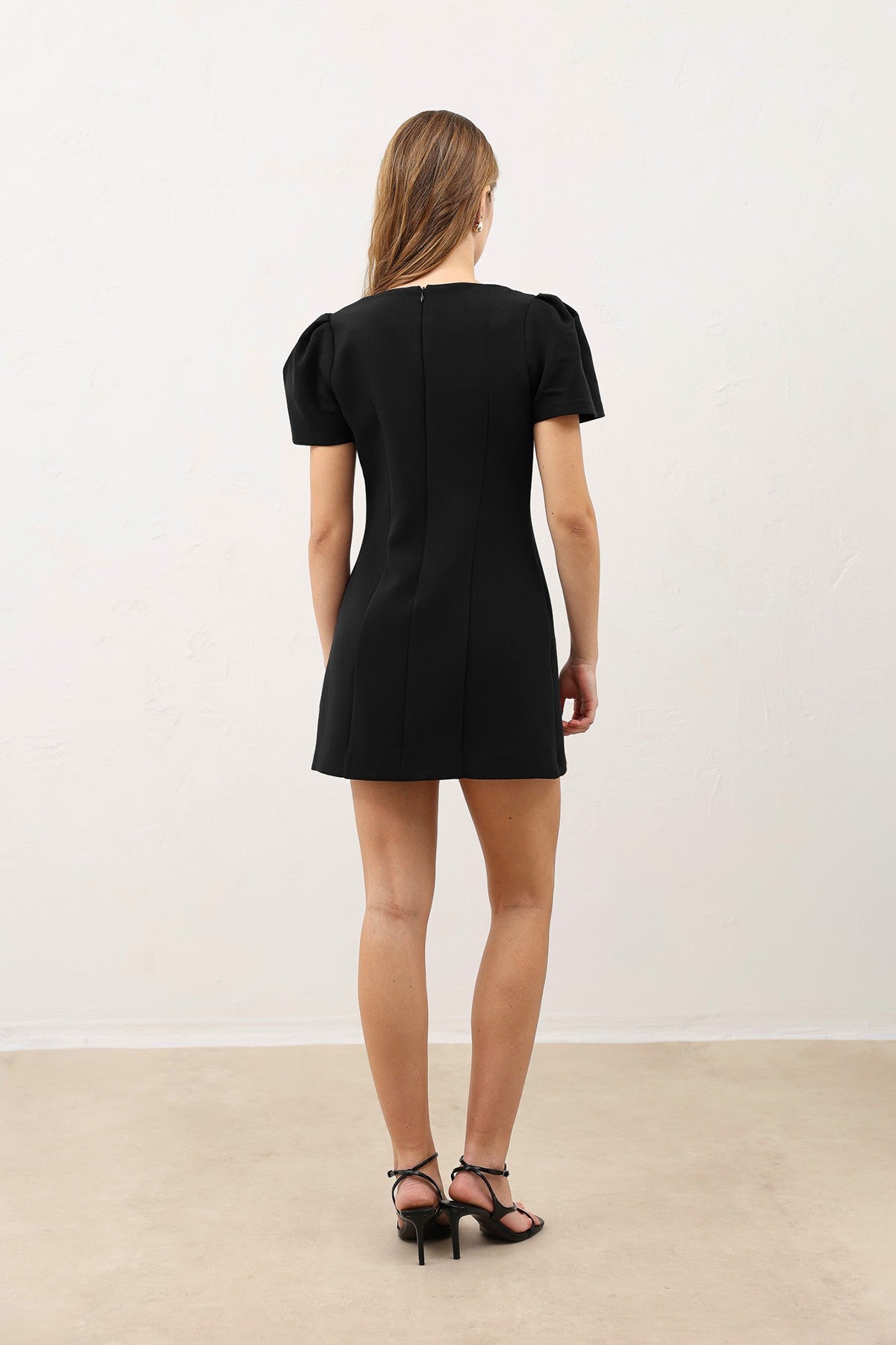 Ruffled Short Women's Dress