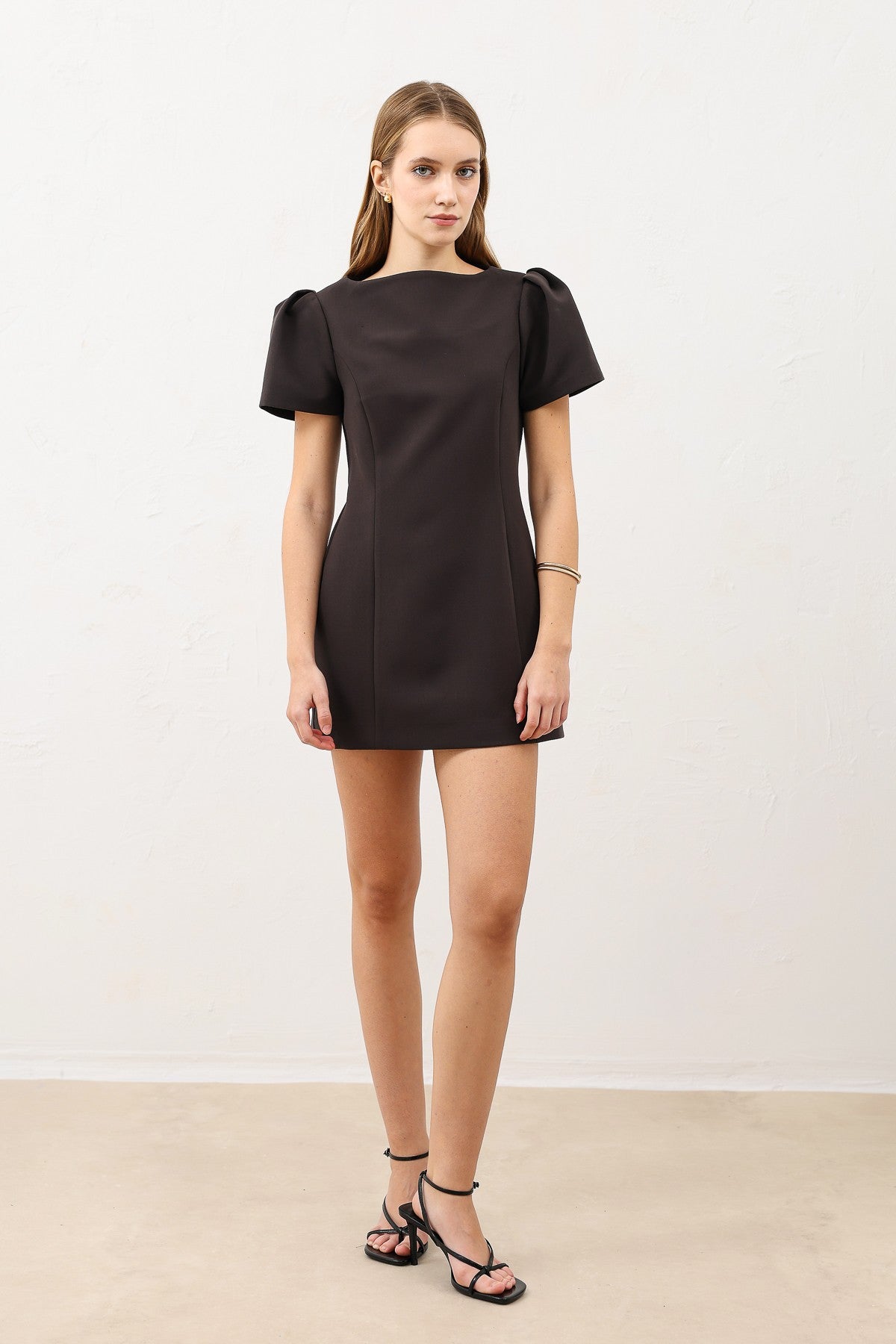 Ruffled Short Women's Dress