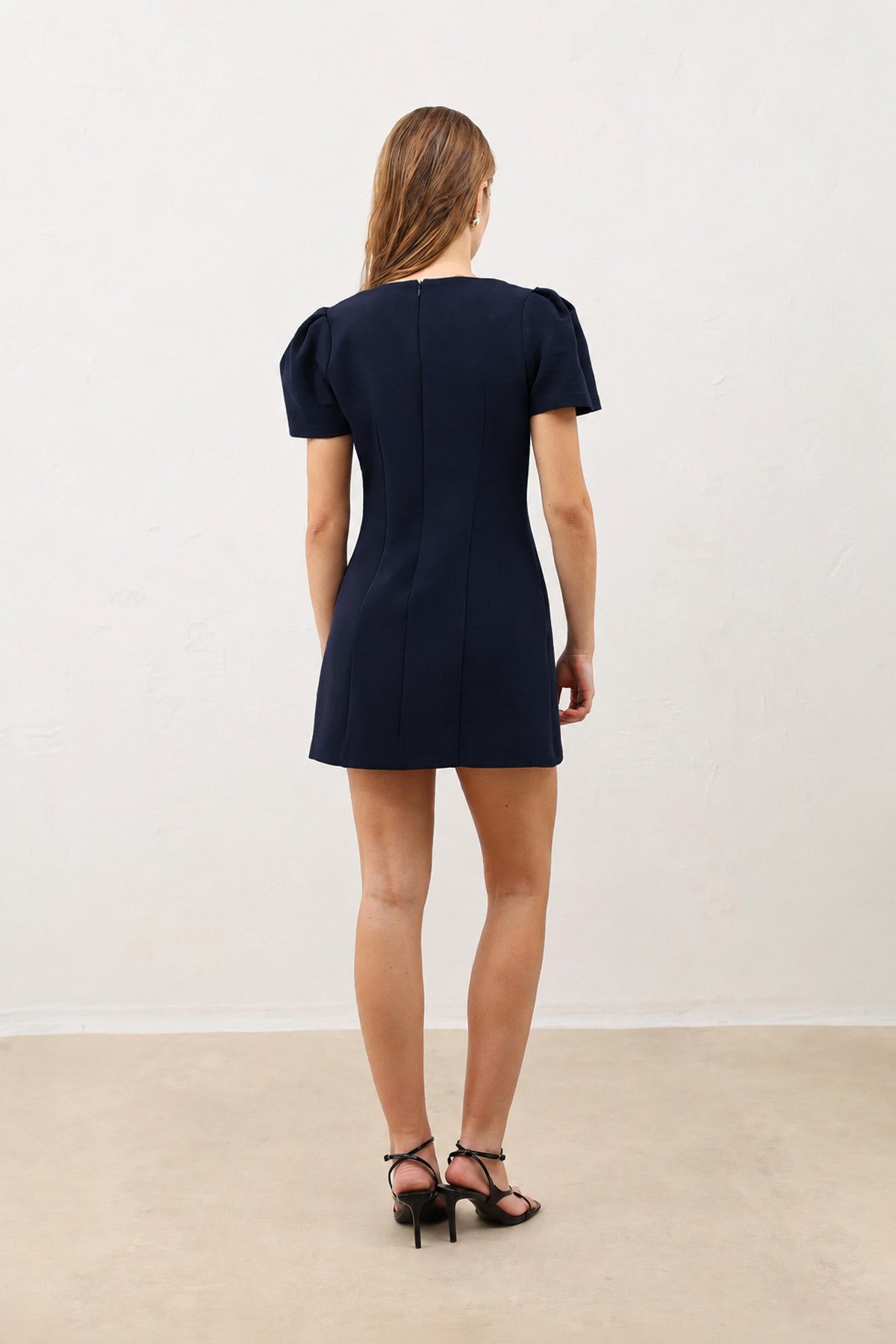 Ruffled Short Women's Dress