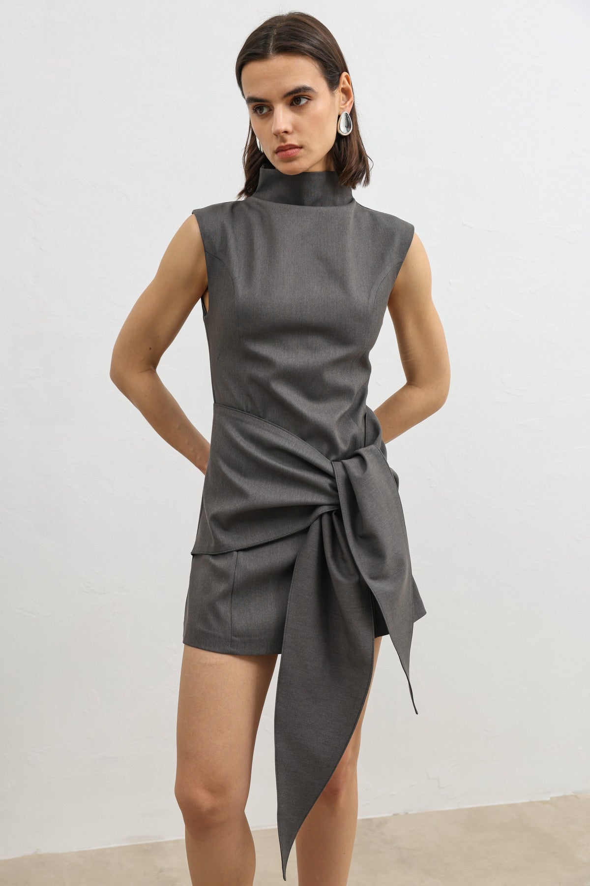 Antioch Belted Women's Mini Dress