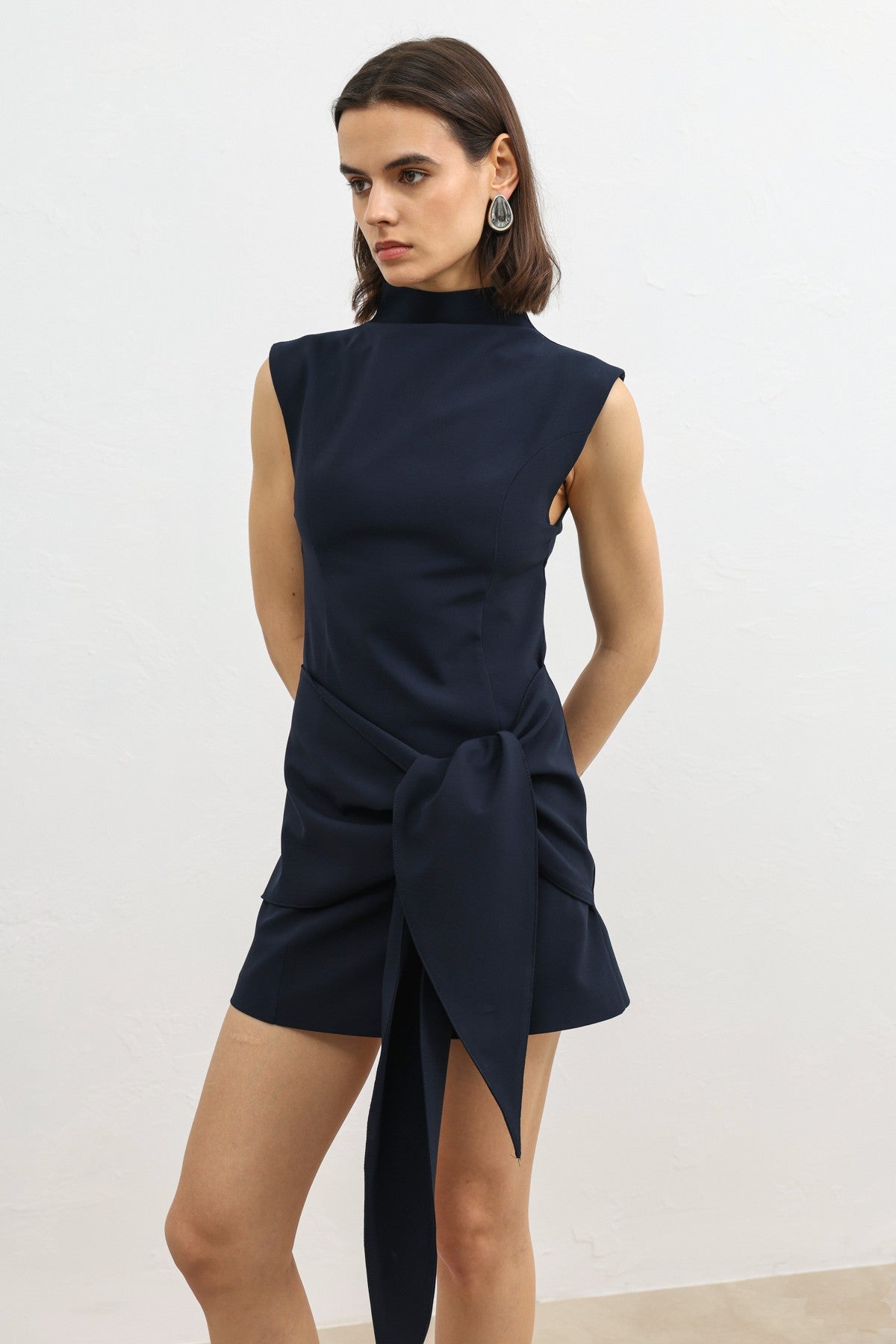 Antioch Belted Women's Mini Dress