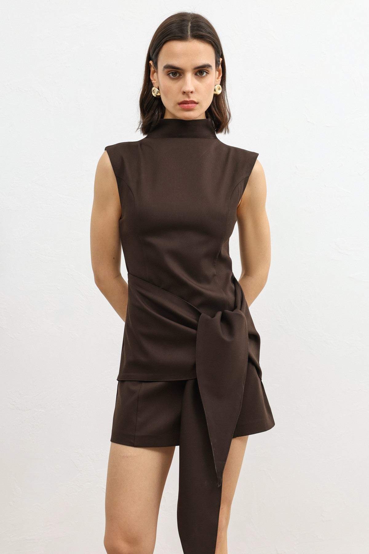 Antioch Belted Women's Mini Dress