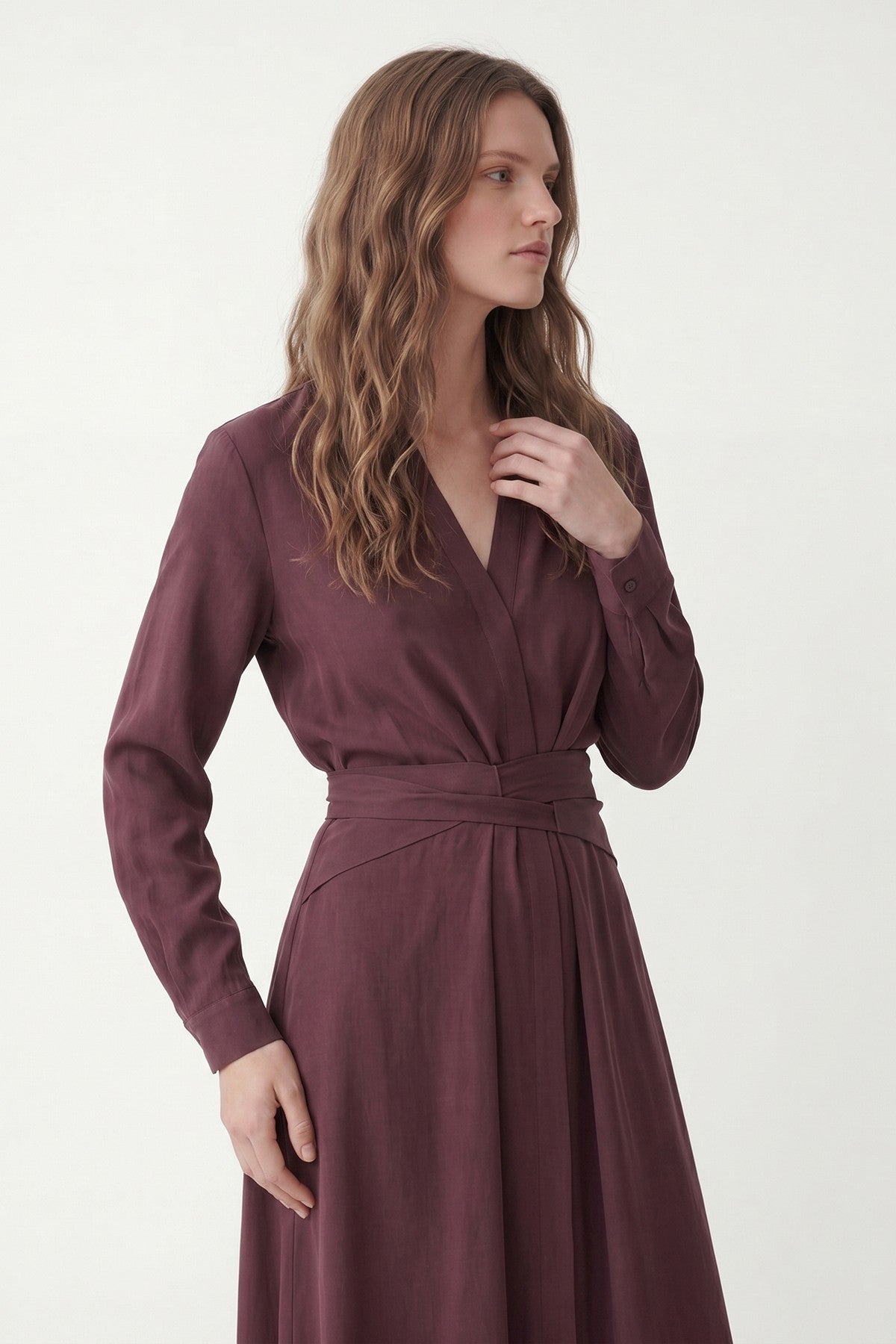 Antioch 100% Lyocell Women's Dress with Belt