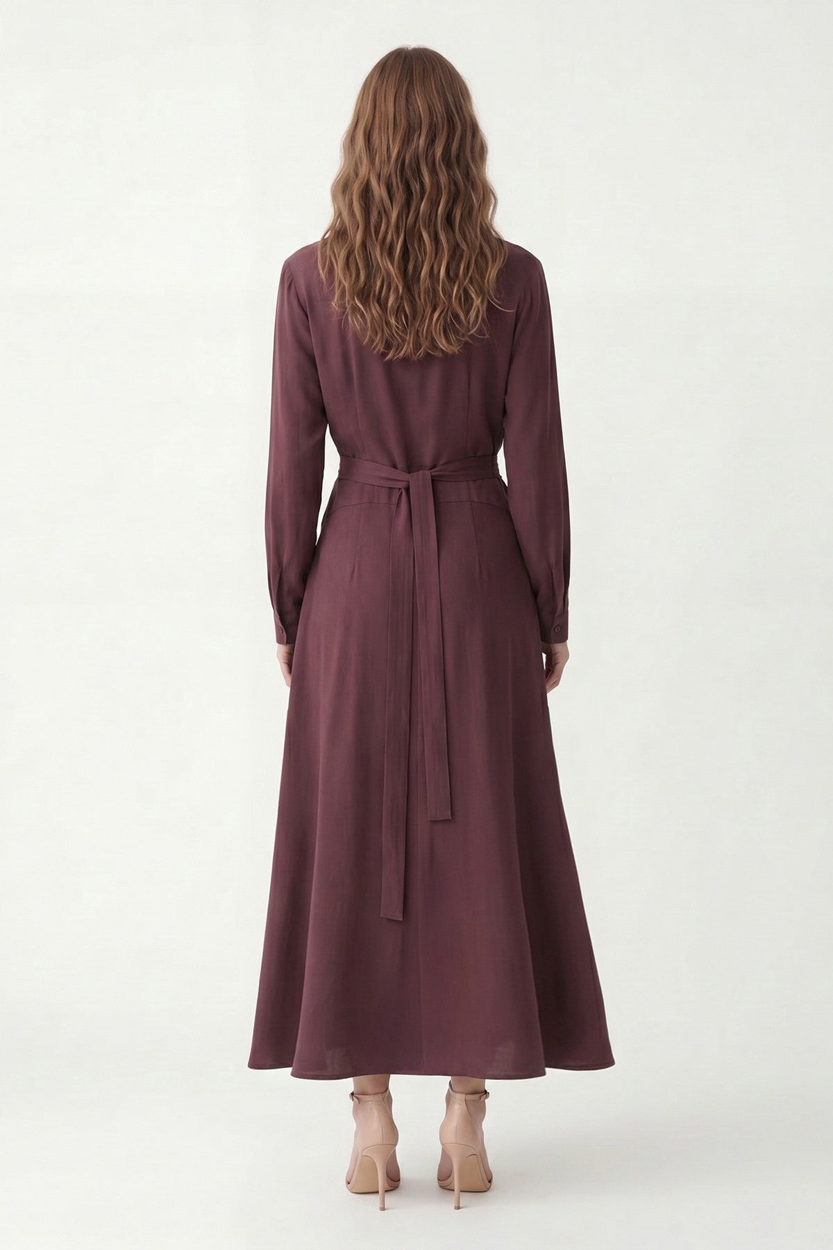 Antioch 100% Lyocell Women's Dress with Belt