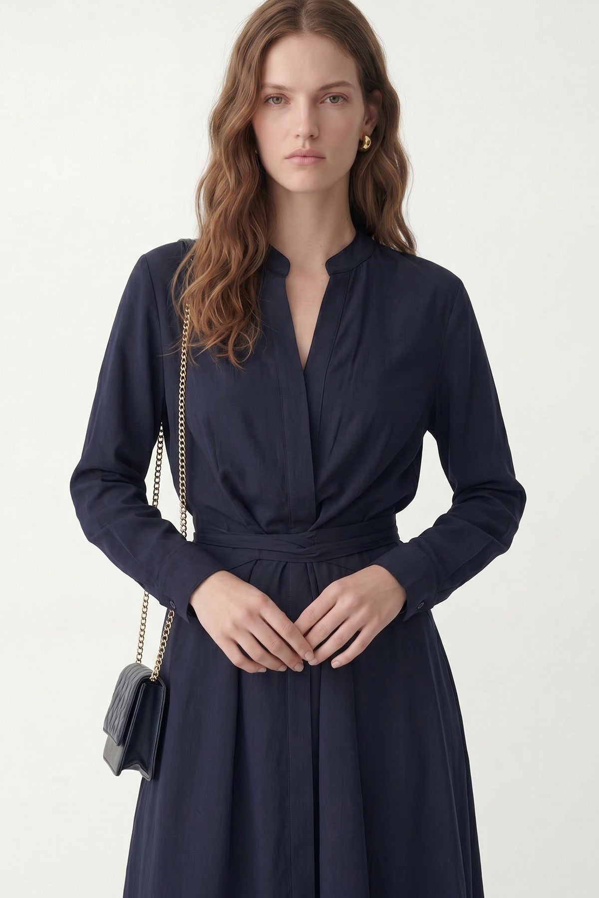 Antioch 100% Lyocell Women's Dress with Belt