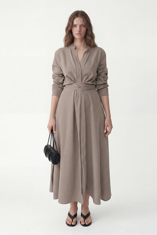 Antioch 100% Lyocell Women's Dress with Belt