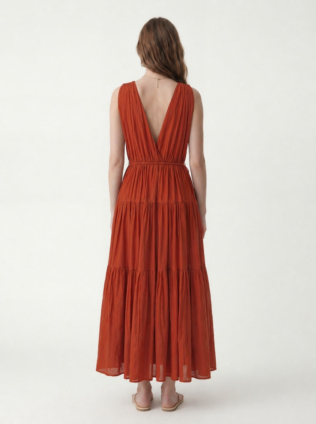 Vual Cotton Women's Midi Dress