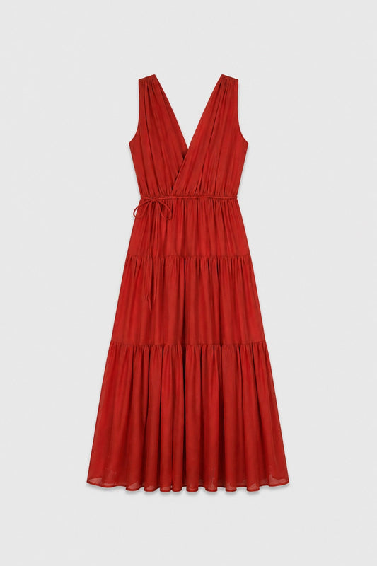 Vual Cotton Women's Midi Dress