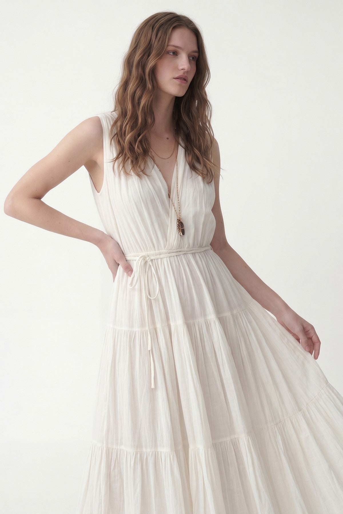 Antioch Vual Cotton Women's Midi Dress