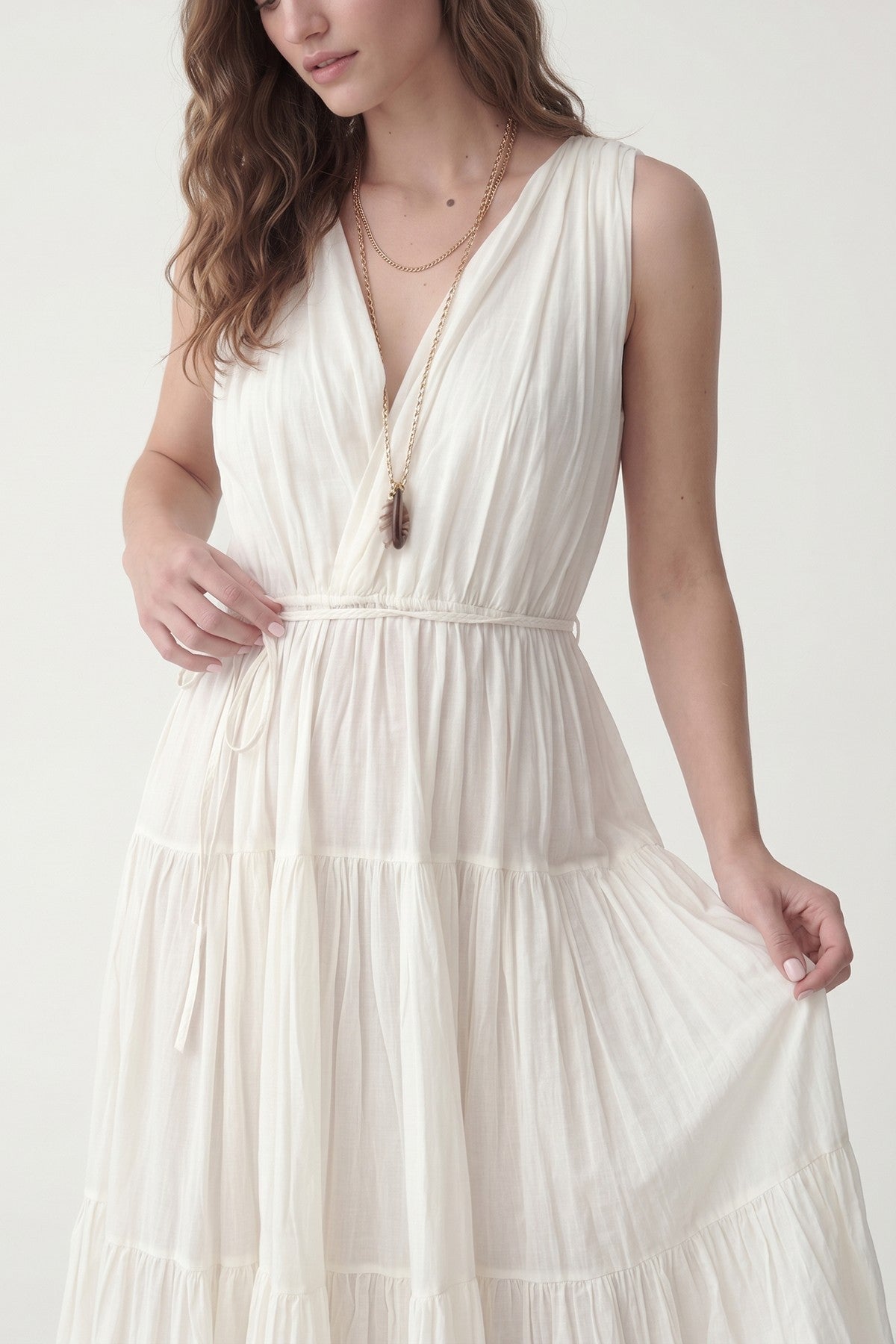 Antioch Vual Cotton Women's Midi Dress
