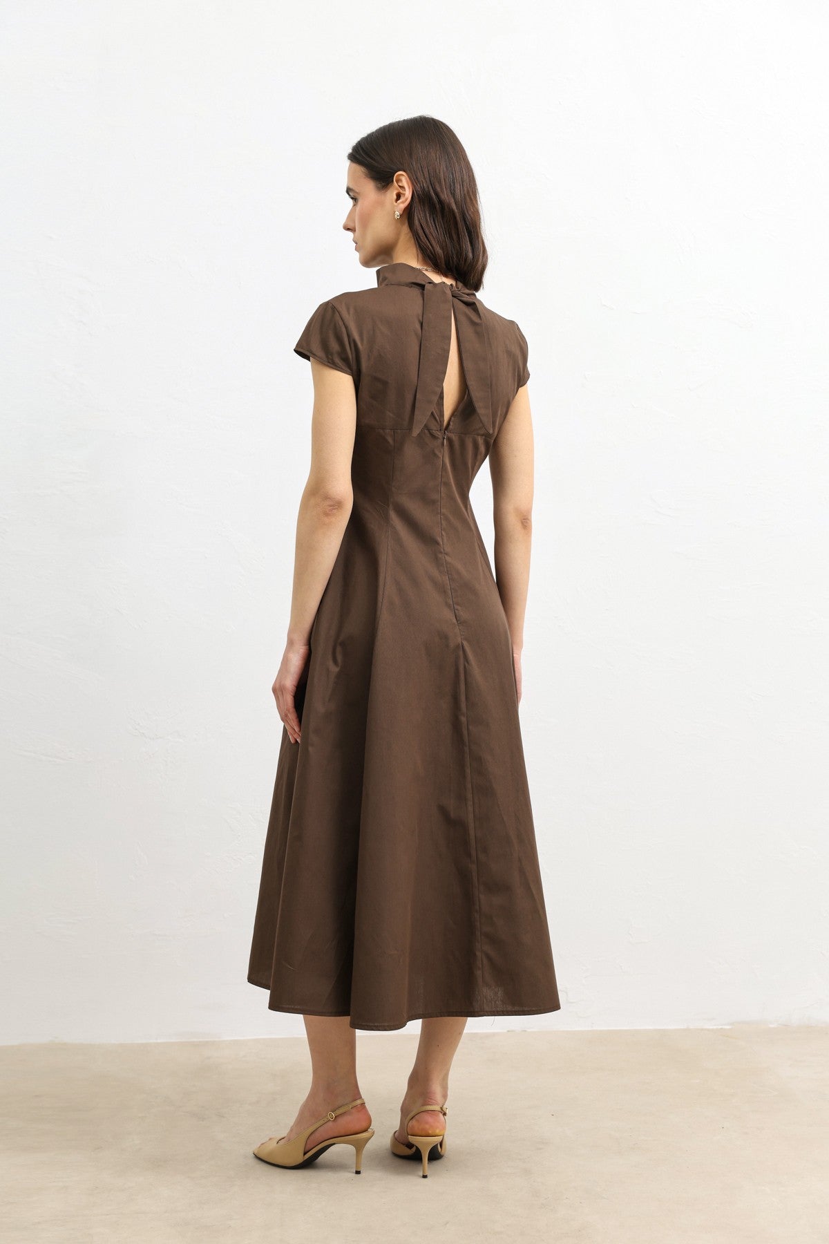 Antioch Poplin Women's Midi Dress