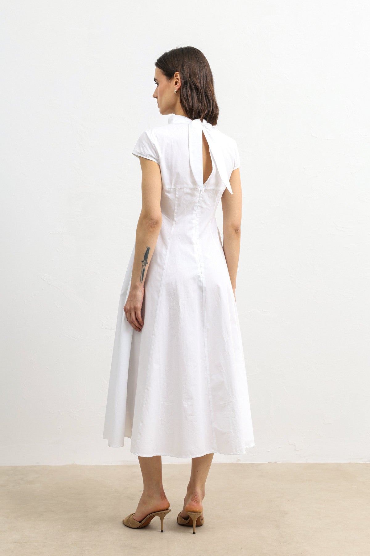 Antioch Poplin Women's Midi Dress