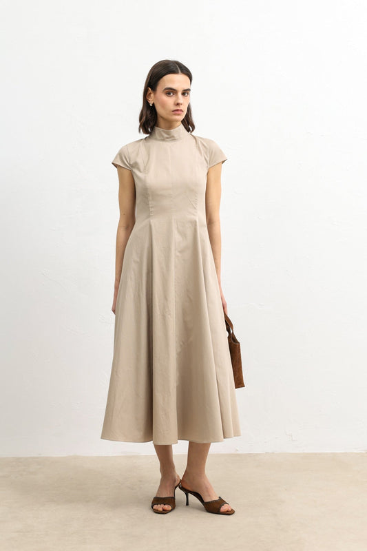 Antioch Poplin Women's Midi Dress