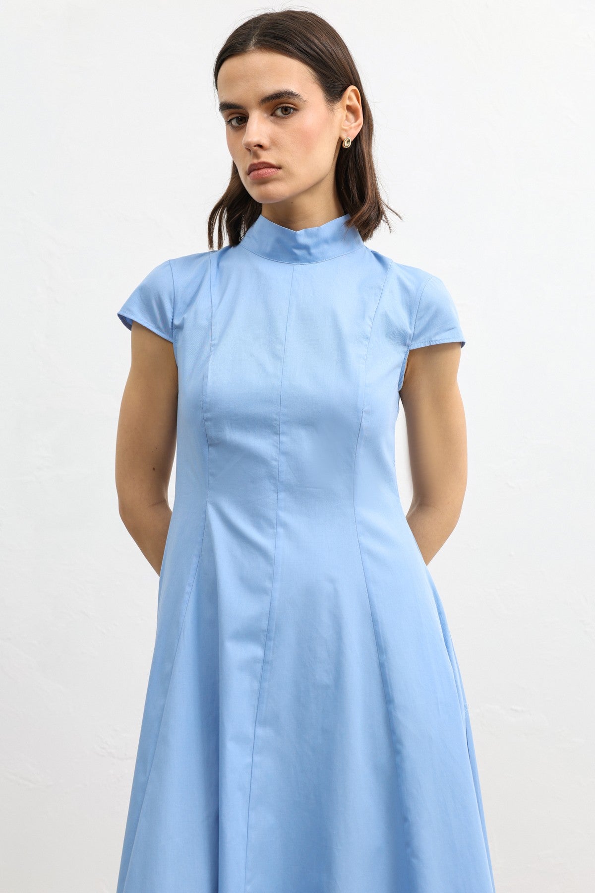 Antioch Poplin Women's Midi Dress