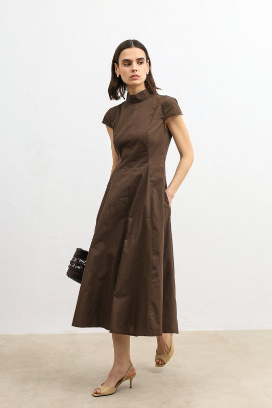 Antioch Poplin Women's Midi Dress