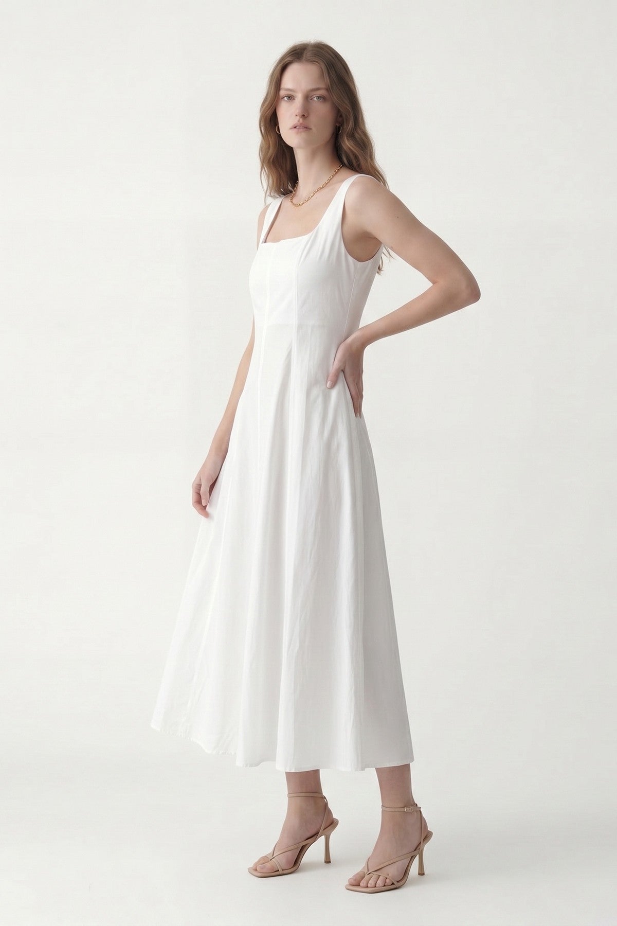 Antioch Strapless Poplin Women's Dress