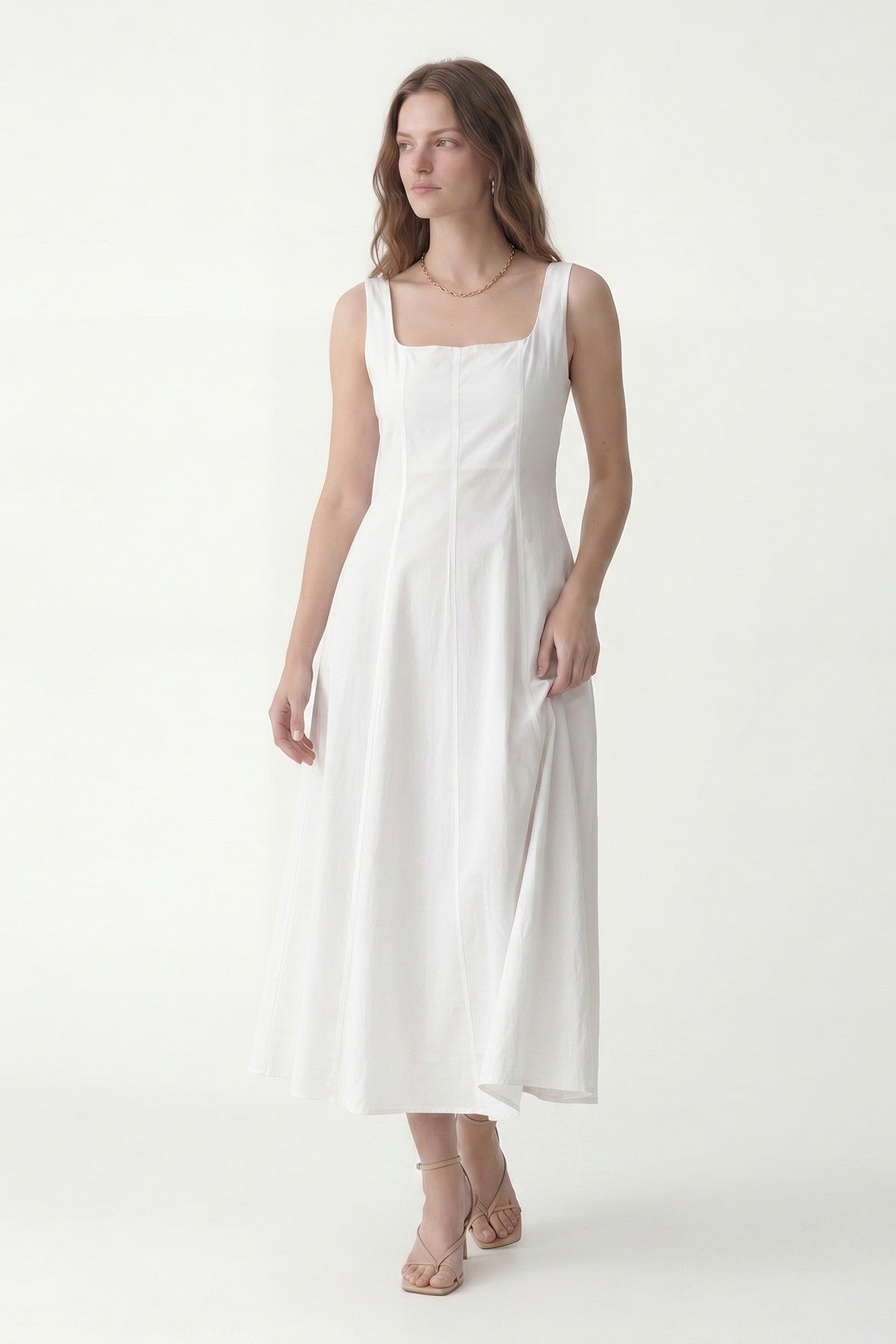 Antioch Strapless Poplin Women's Dress