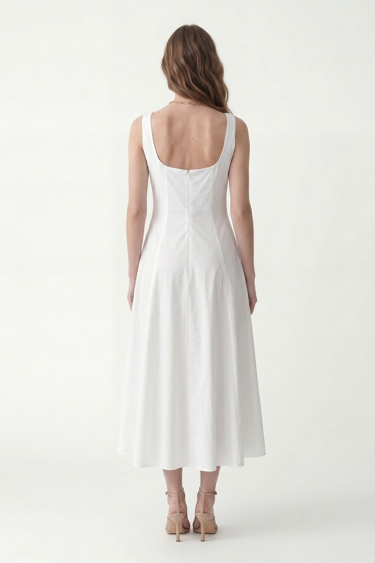 Antioch Strapless Poplin Women's Dress