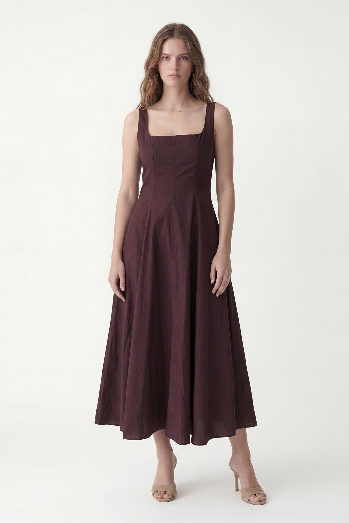 Antioch Strapless Poplin Women's Dress