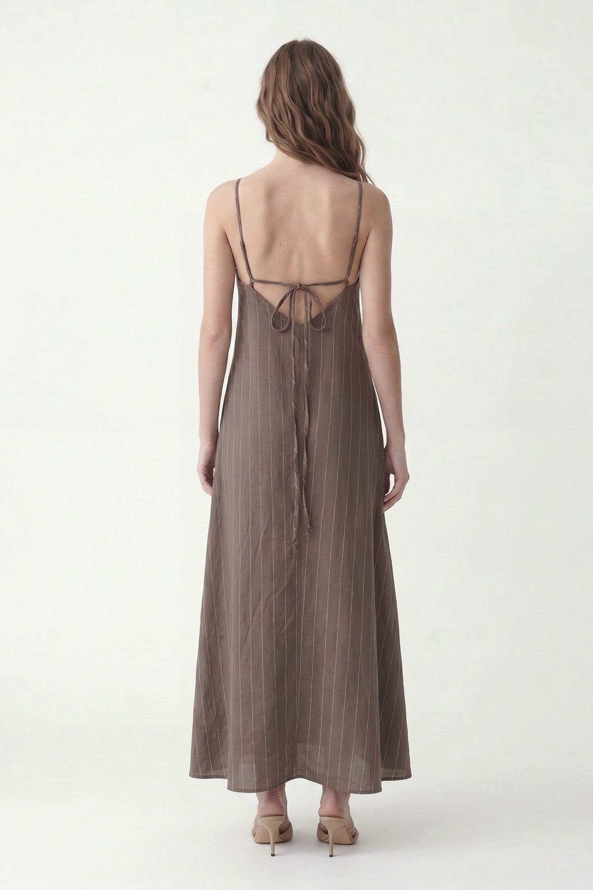Antioch Women's Striped Dress with Modal Blend