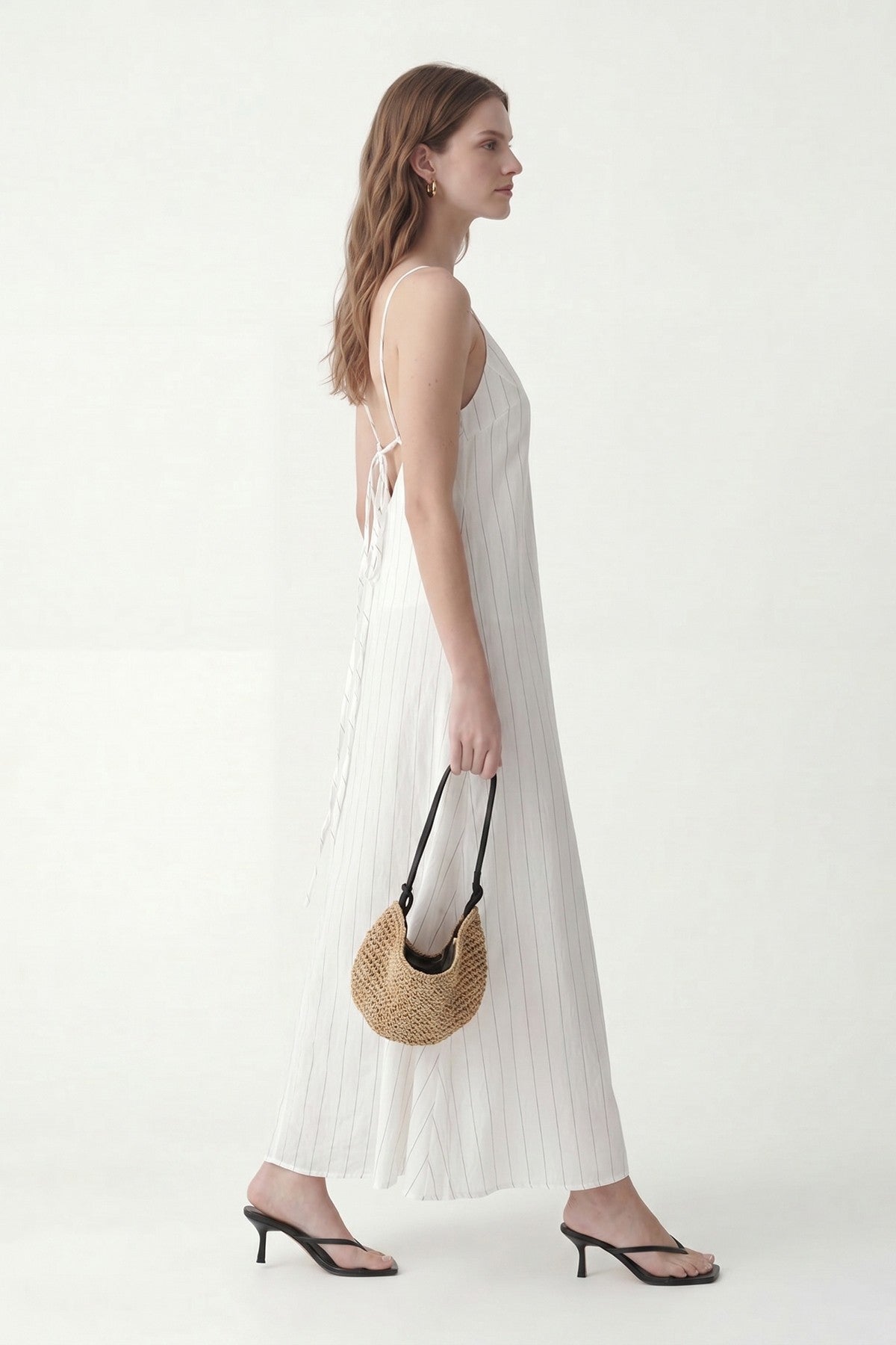 Antioch Women's Striped Dress with Modal Blend