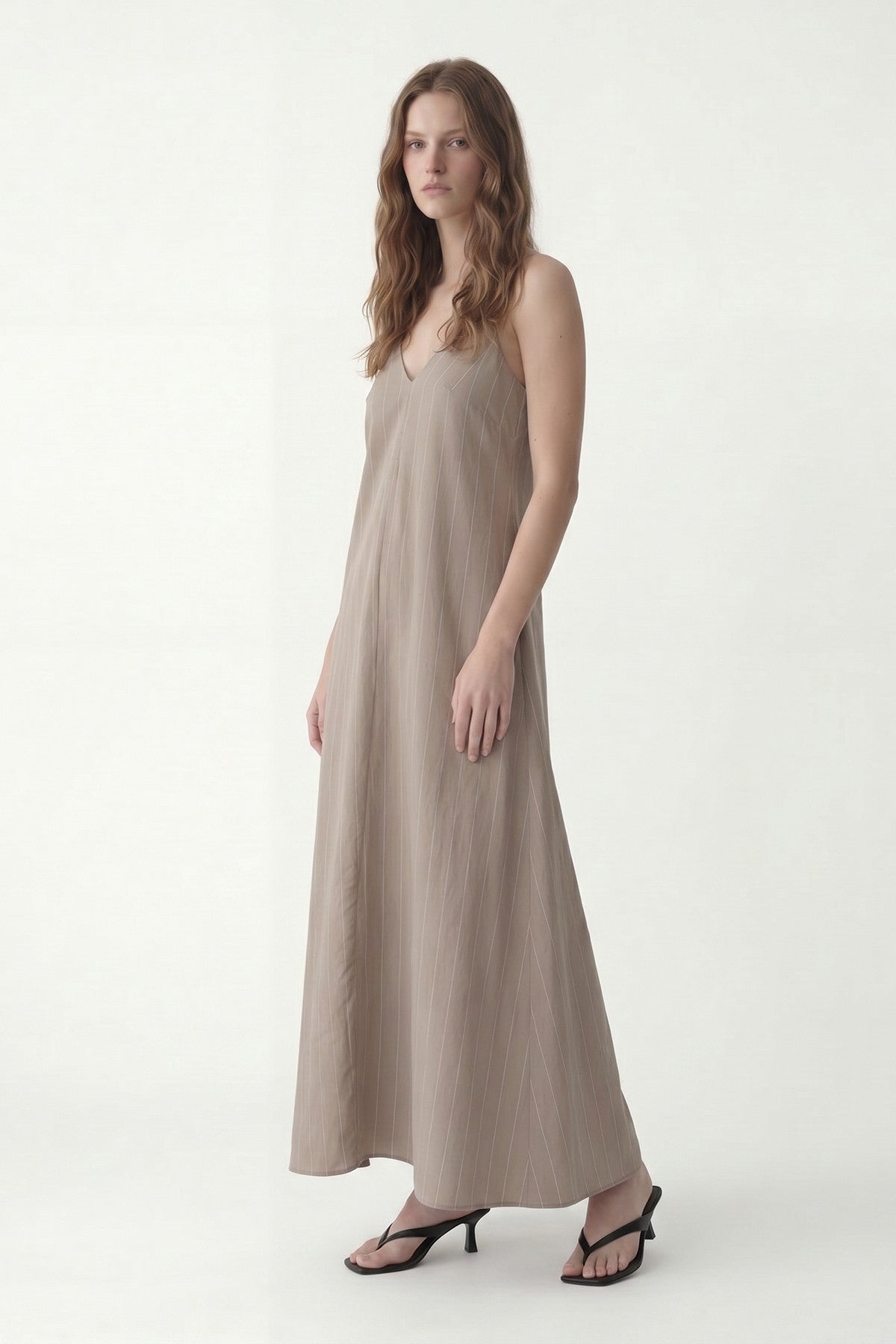 Antioch Women's Striped Dress with Modal Blend