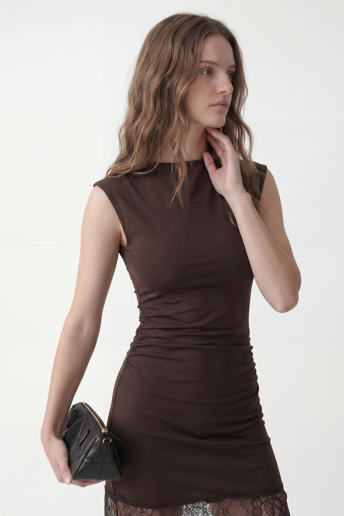 Antioch Stretch Lace Short Dress