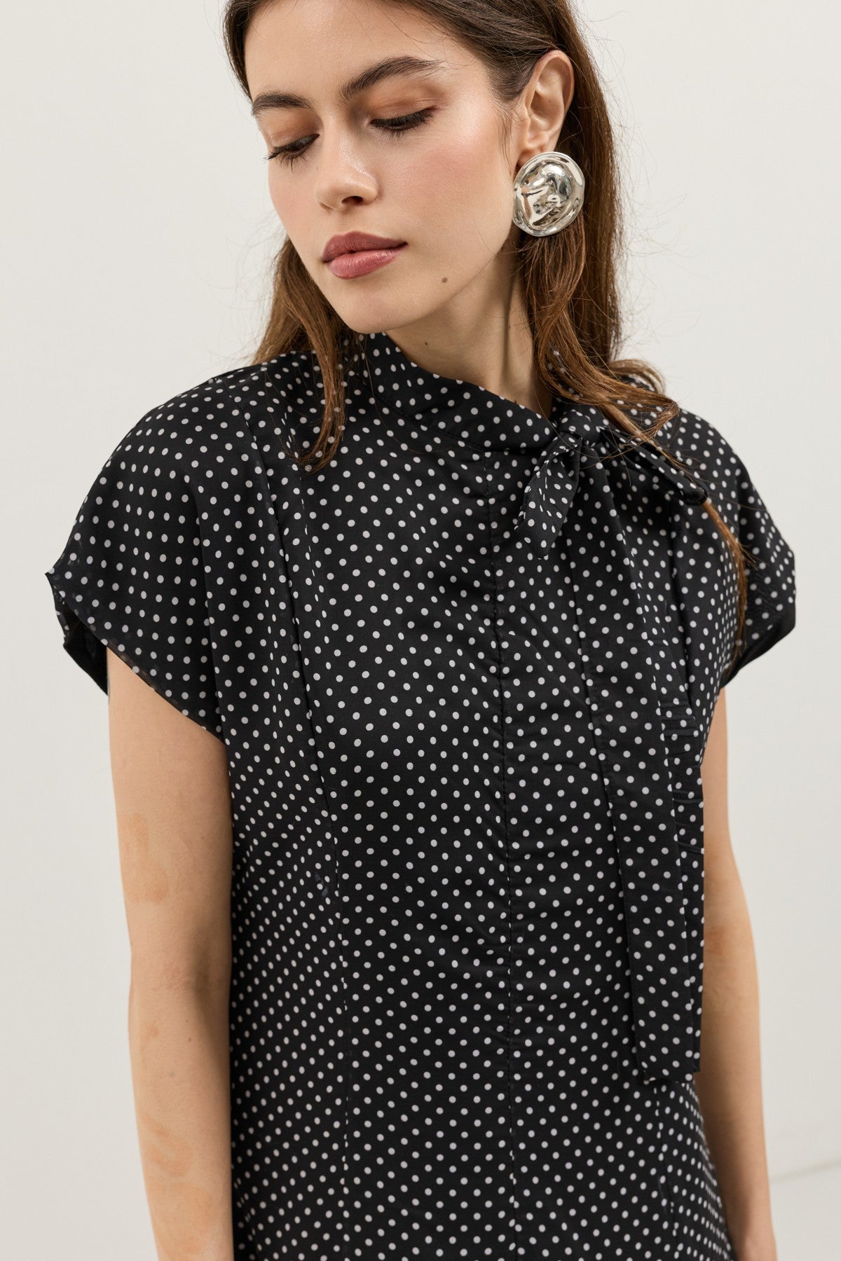Antioch Polka-Dot Women's Midi Dress