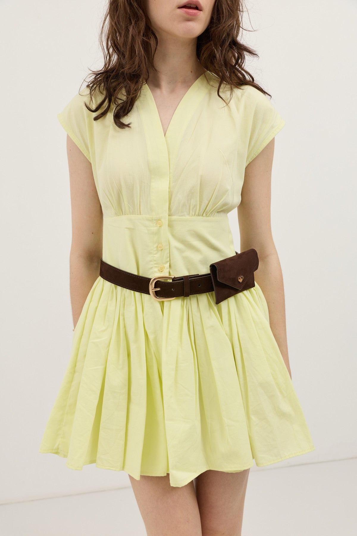 Women's Mini Poplin Dress