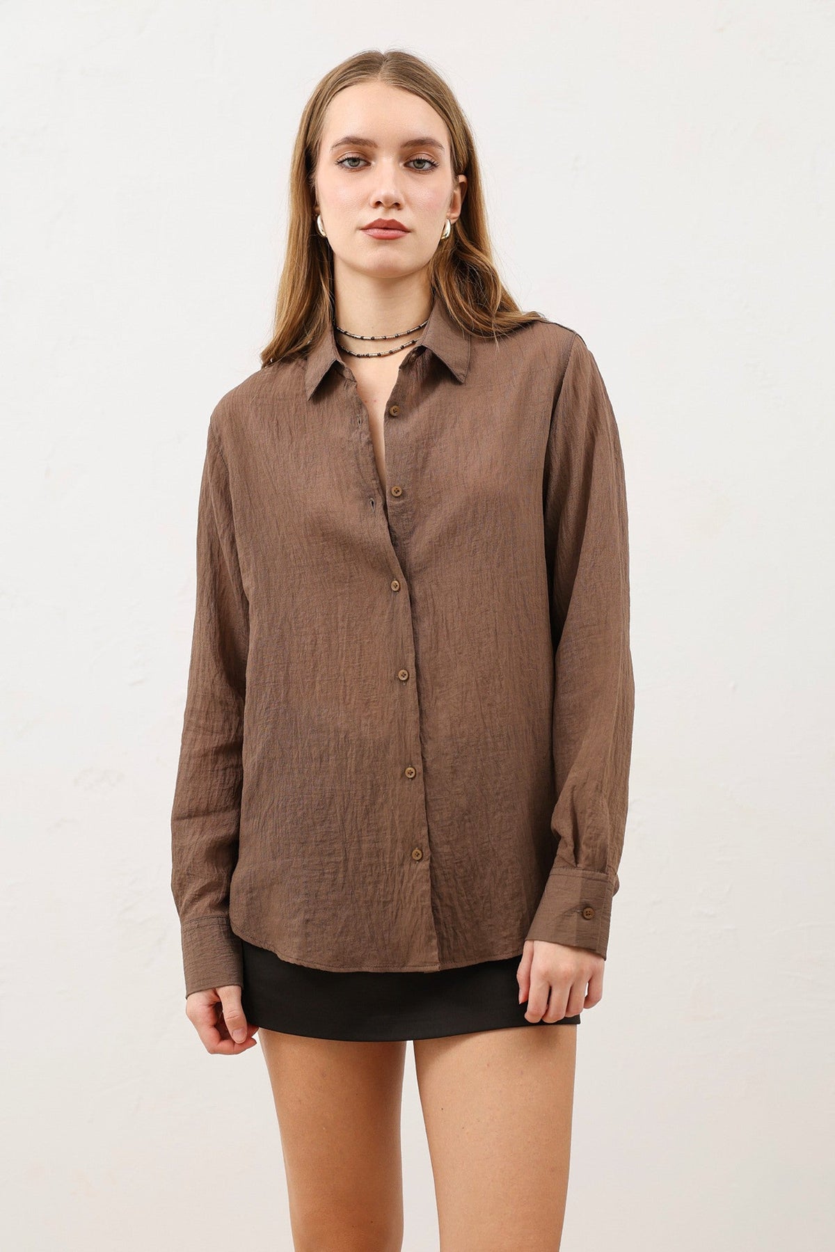 Textured Women's Shirt