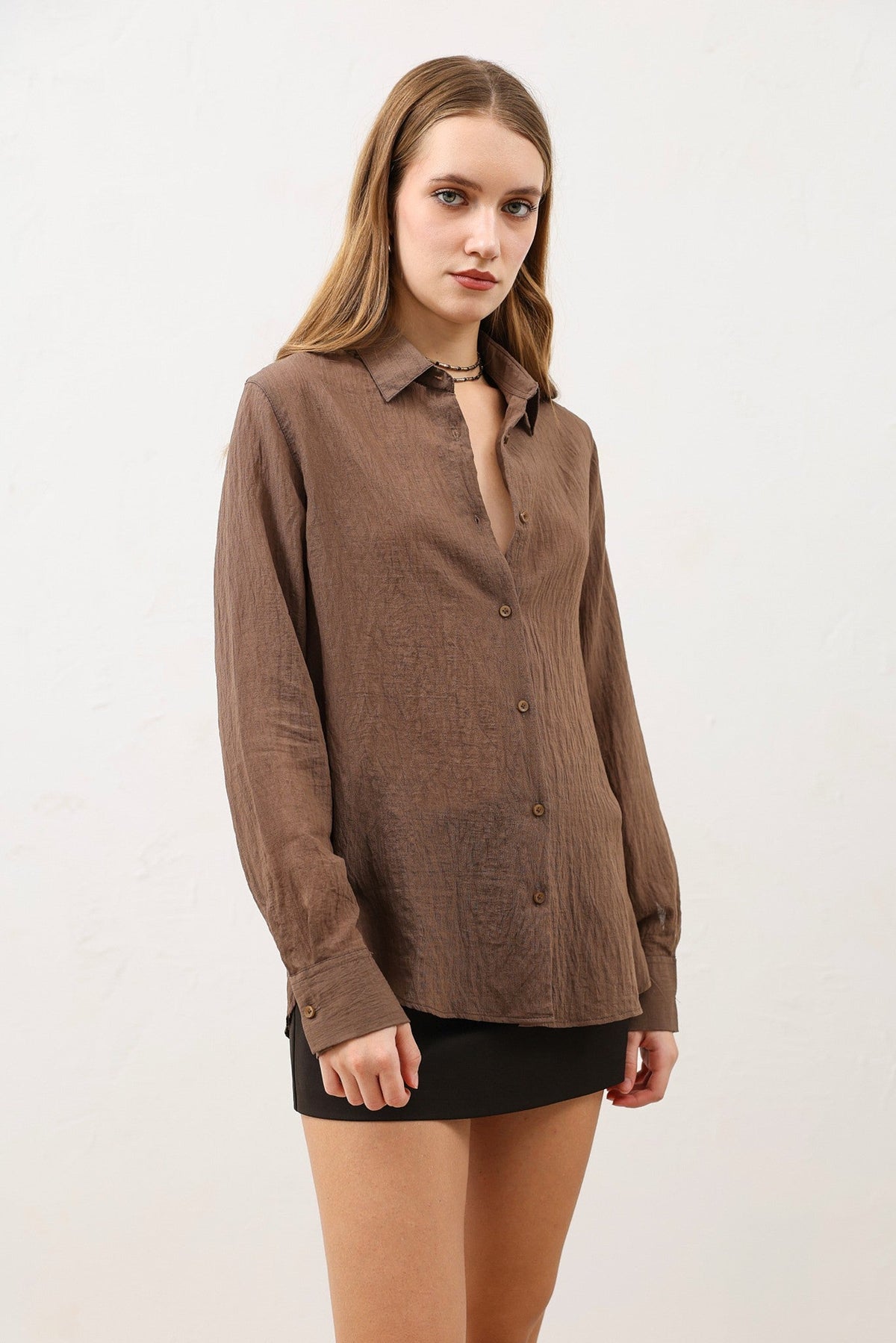 Textured Women's Shirt
