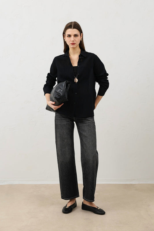 Textured Women's Shirt