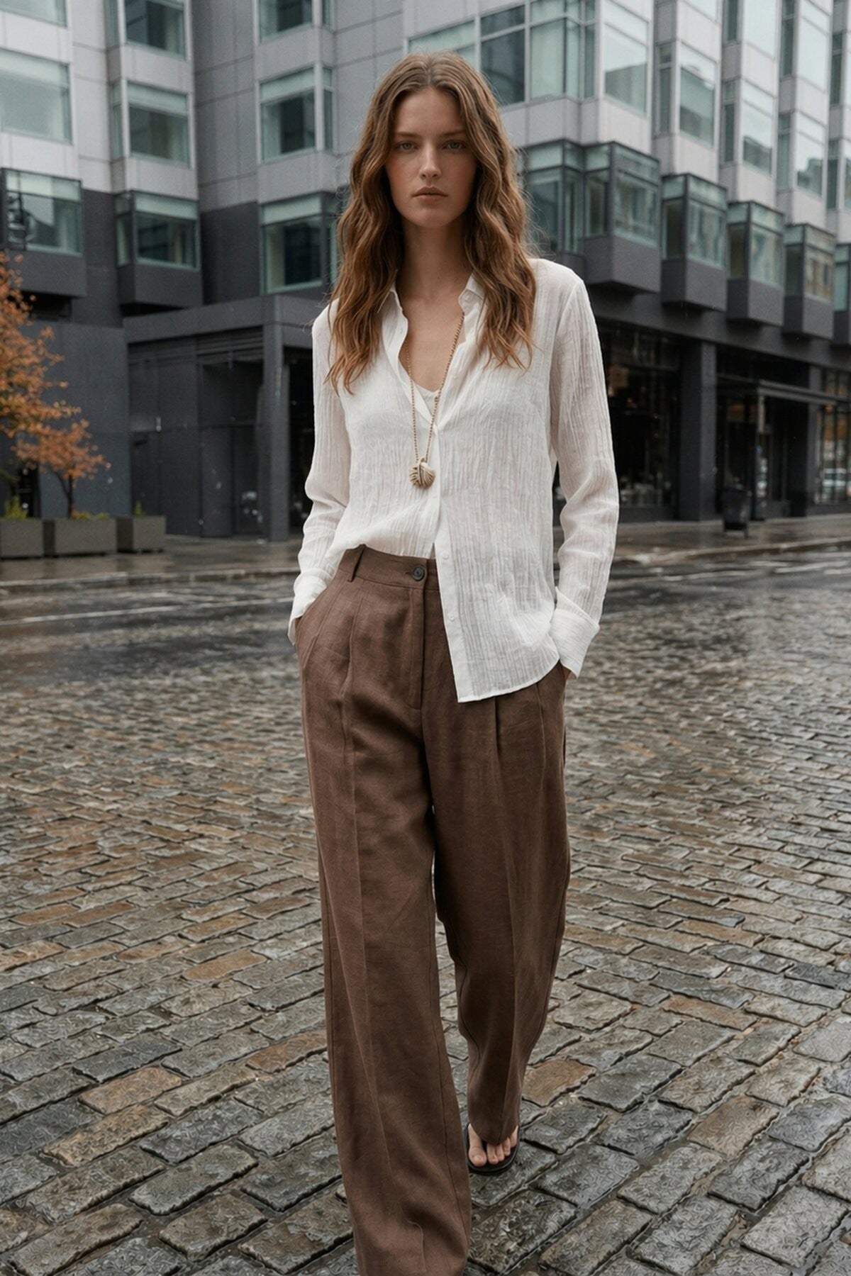 Textured Women's Shirt