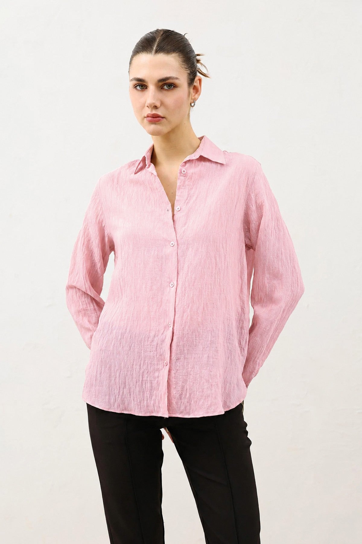 Textured Women's Shirt