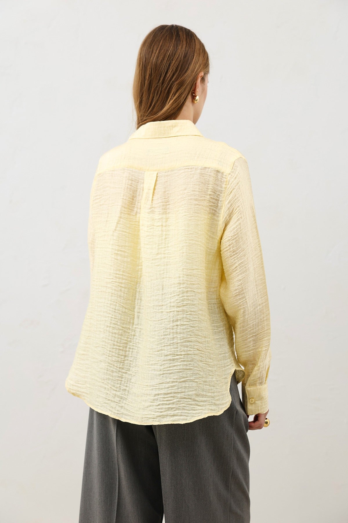 Antioch Draped Muslin Women's Shirt