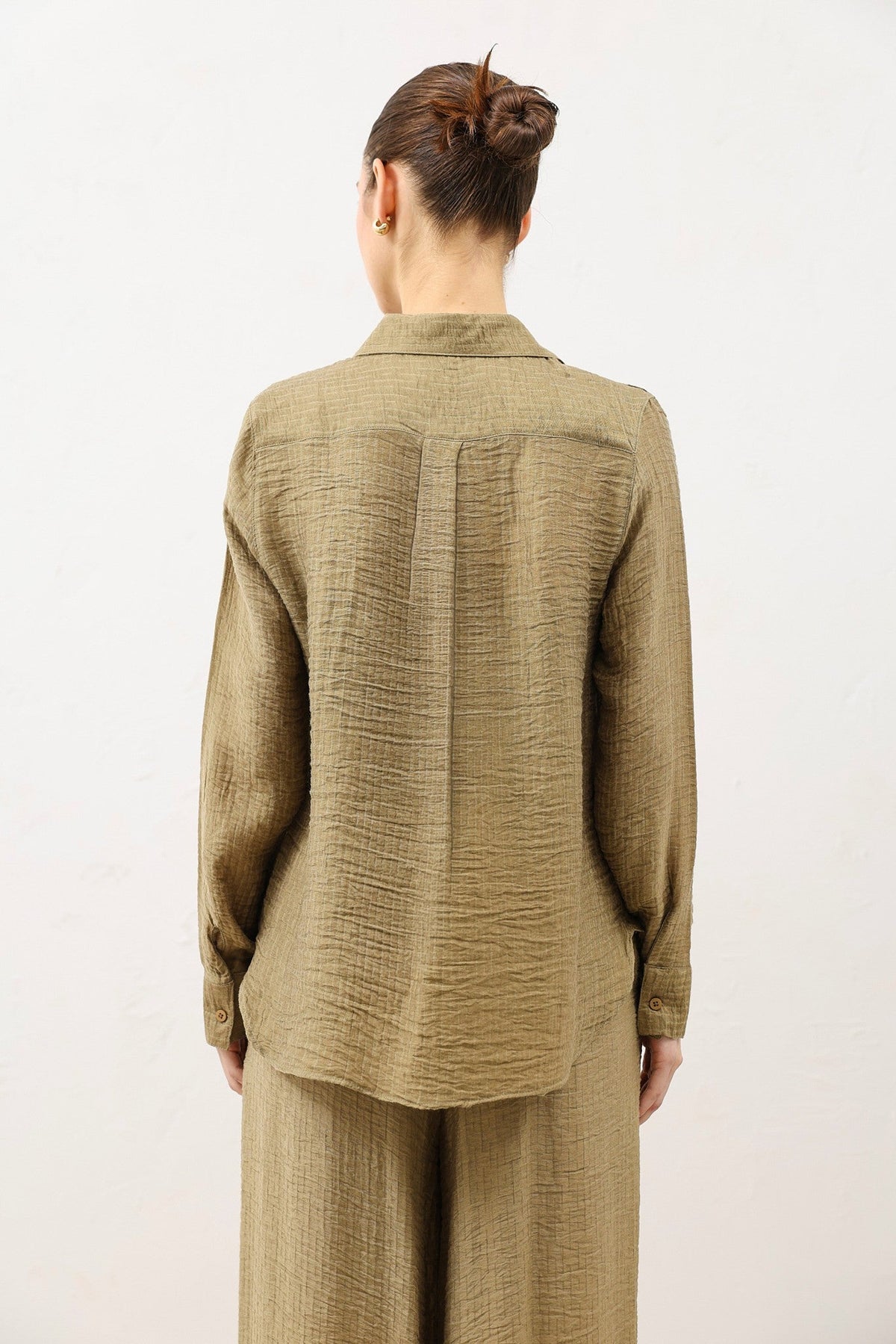 Flowy Muslin Women's Shirt