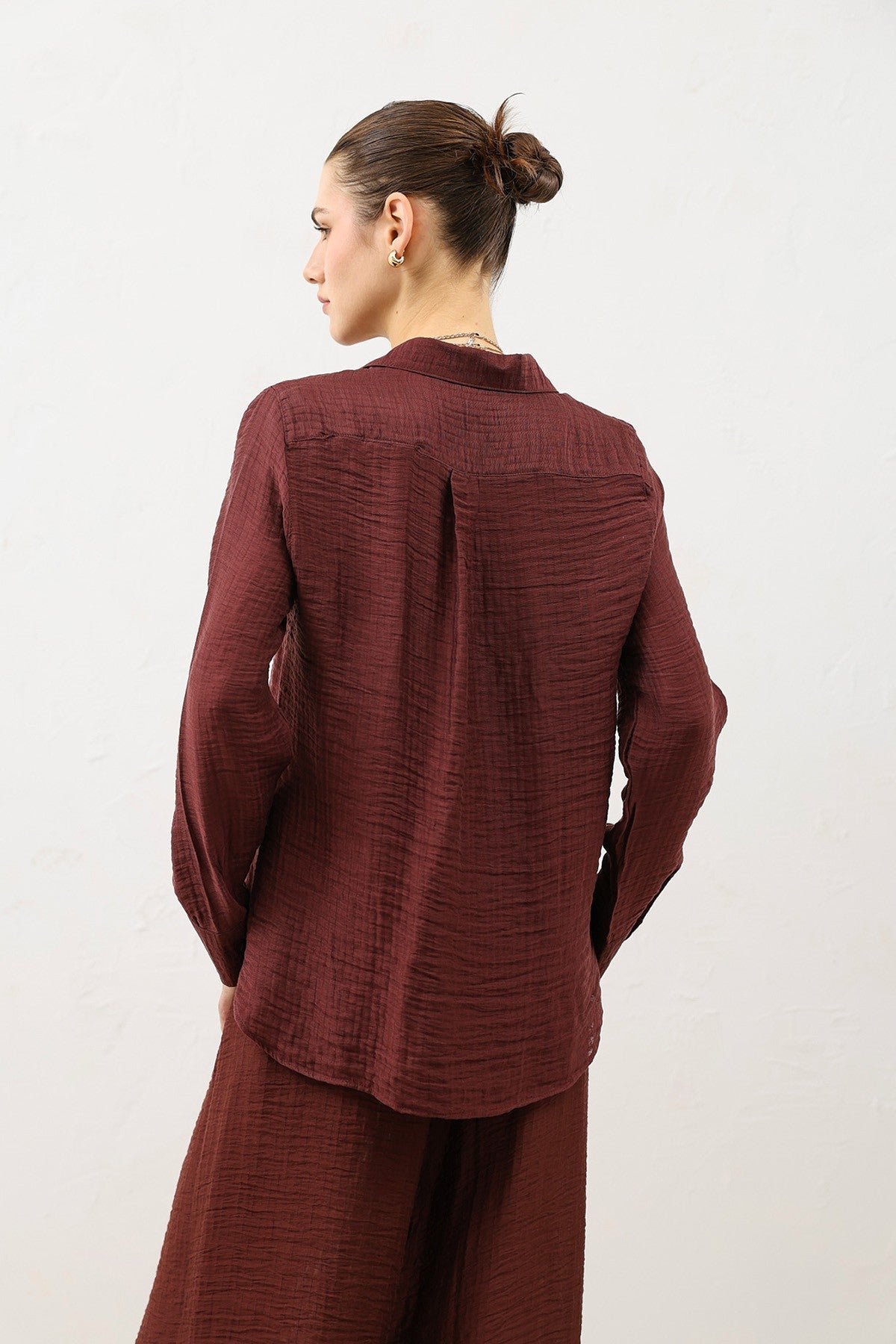 Antioch Draped Muslin Women's Shirt