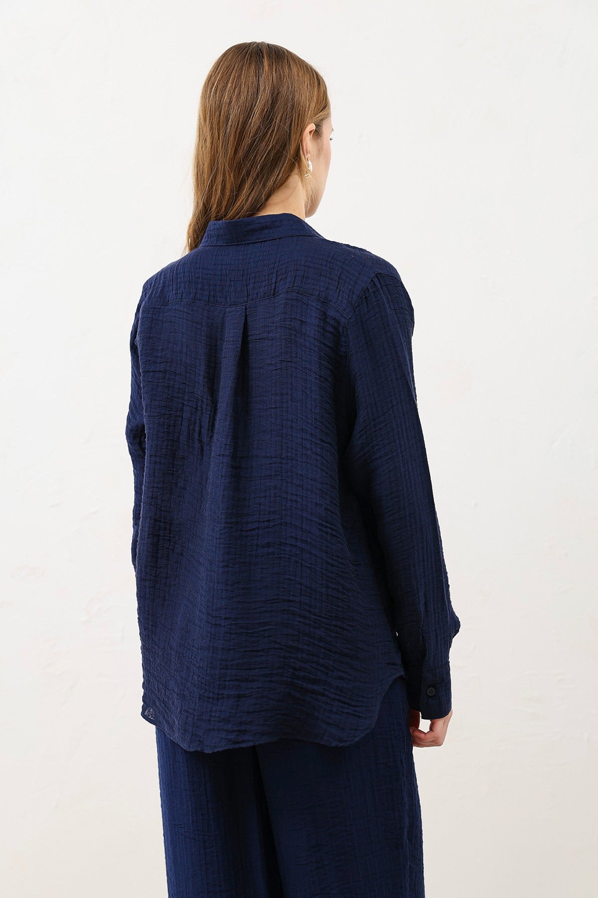 Antioch Draped Muslin Women's Shirt