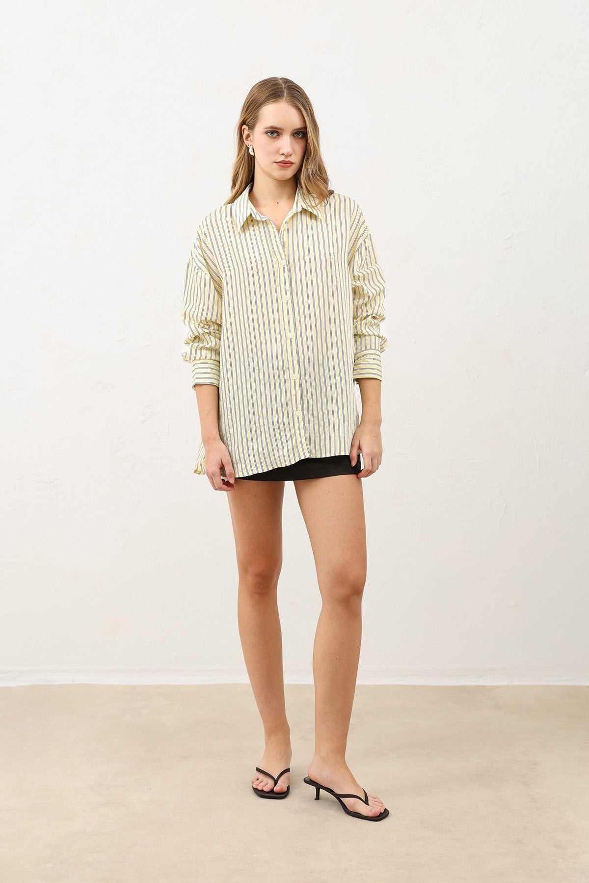 Antioch Oversized Striped Women's Shirt
