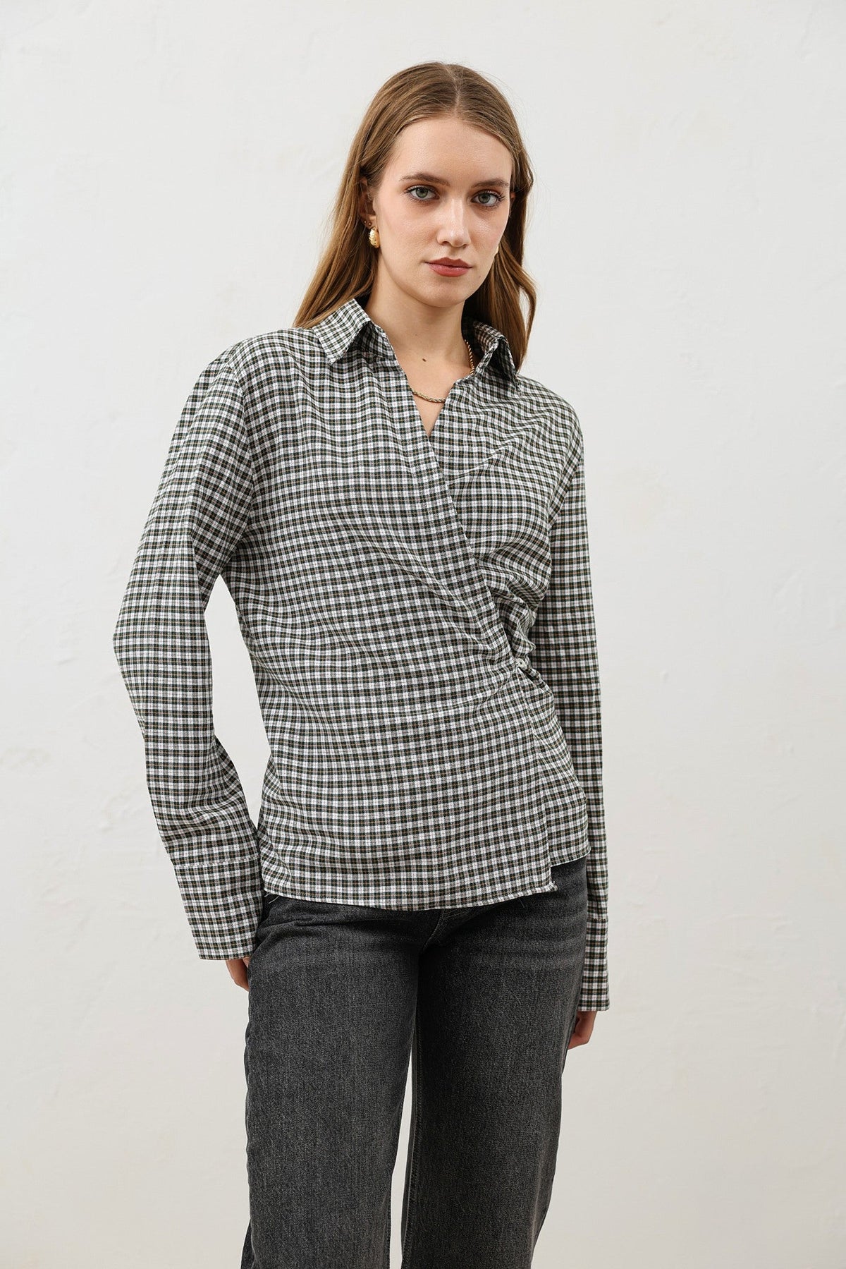 Antioch Checkered Women's Shirt