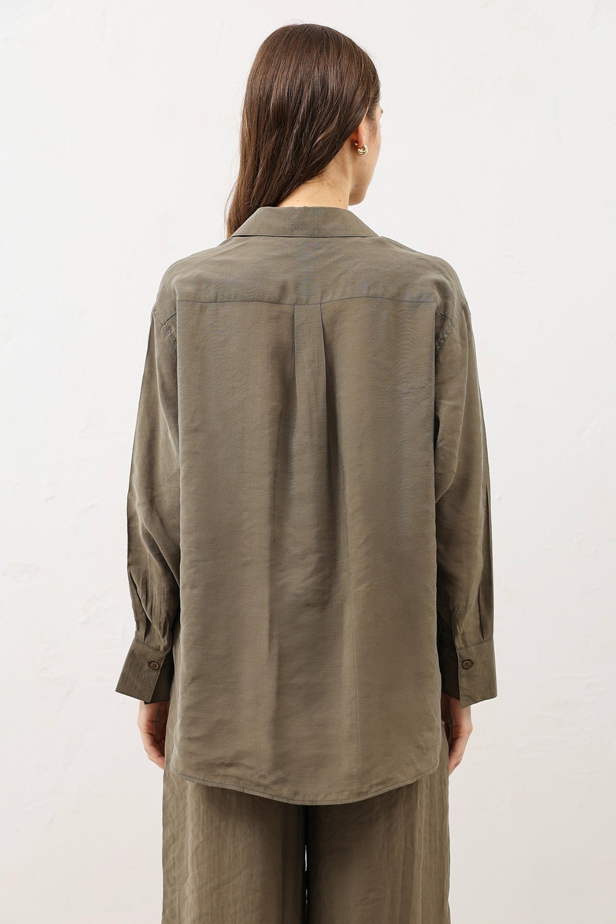 Antioch Draped Oversized Women's Shirt