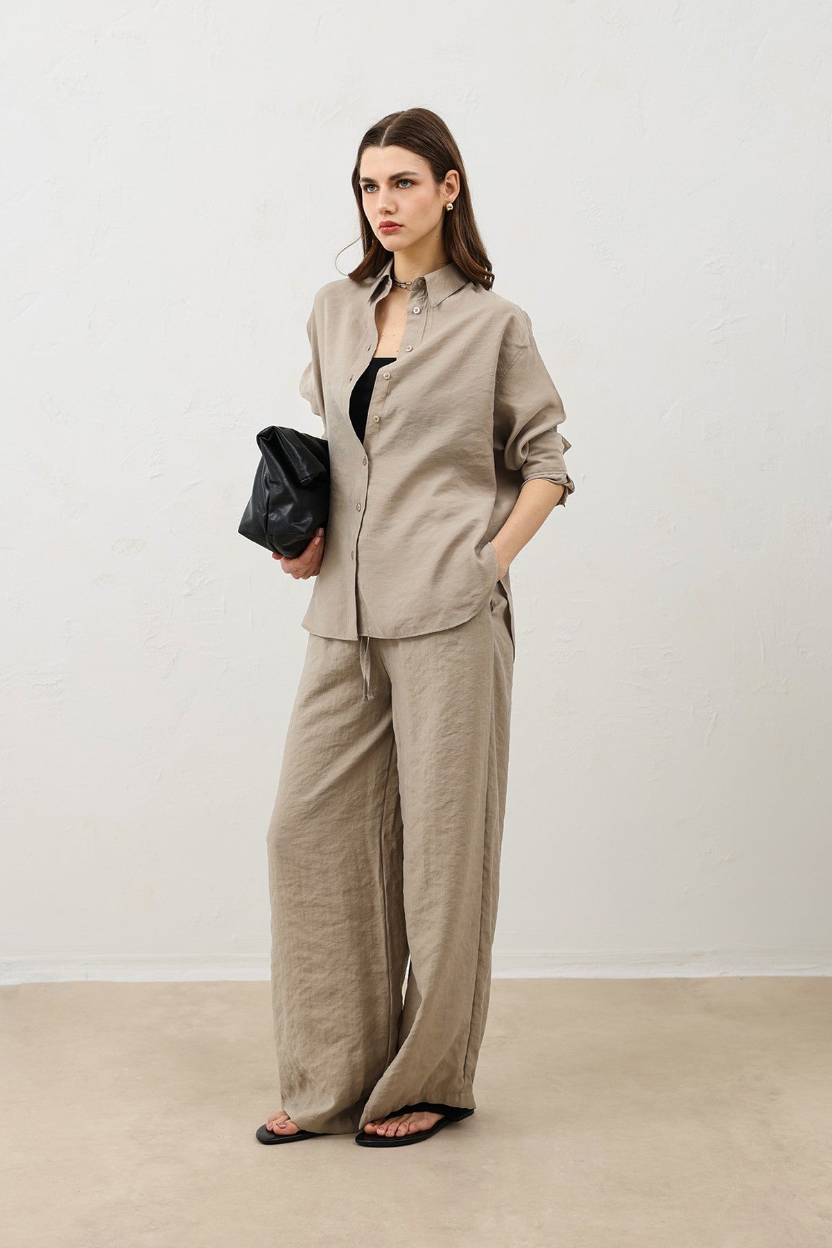 Antioch Draped Oversized Women's Shirt