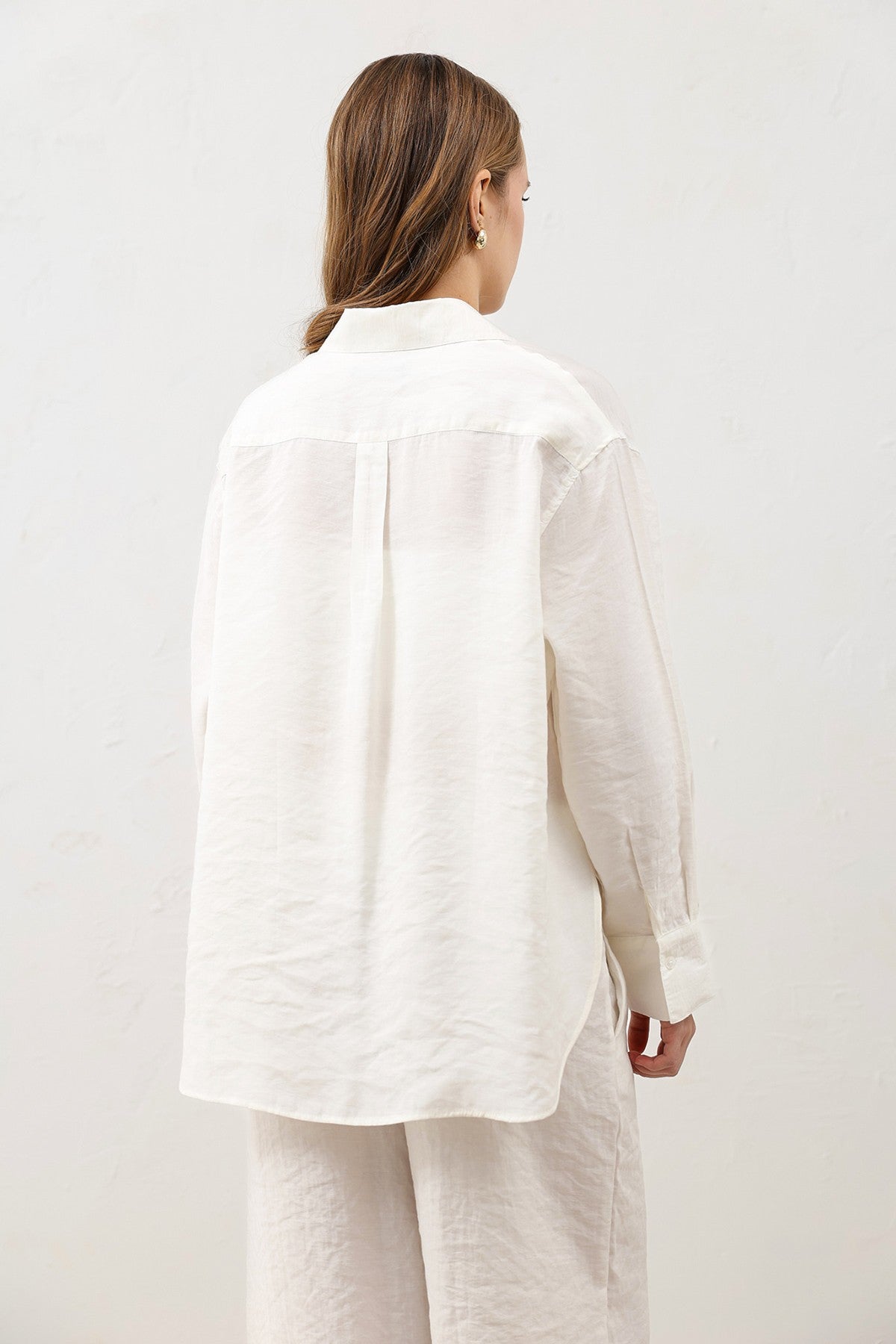 Antioch Draped Oversized Women's Shirt