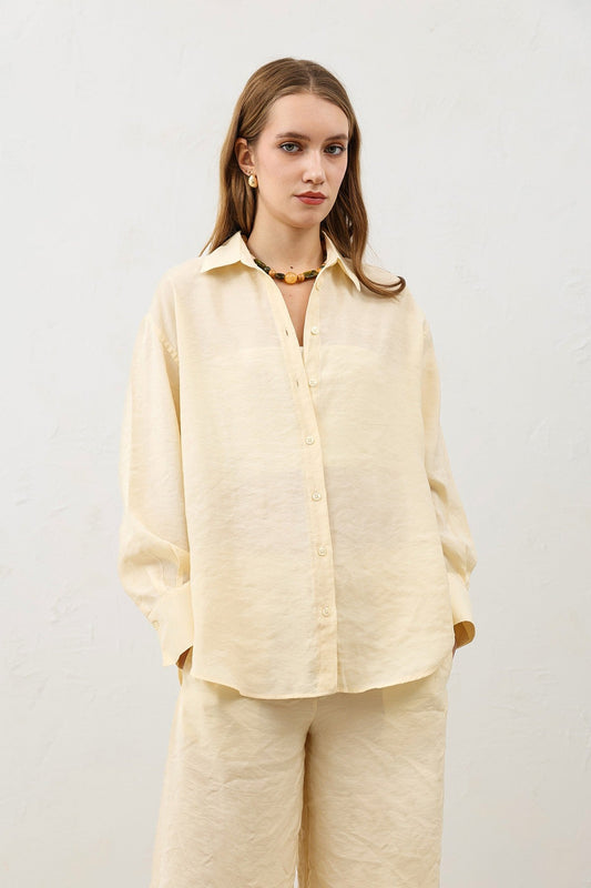 Antioch Draped Oversized Women's Shirt