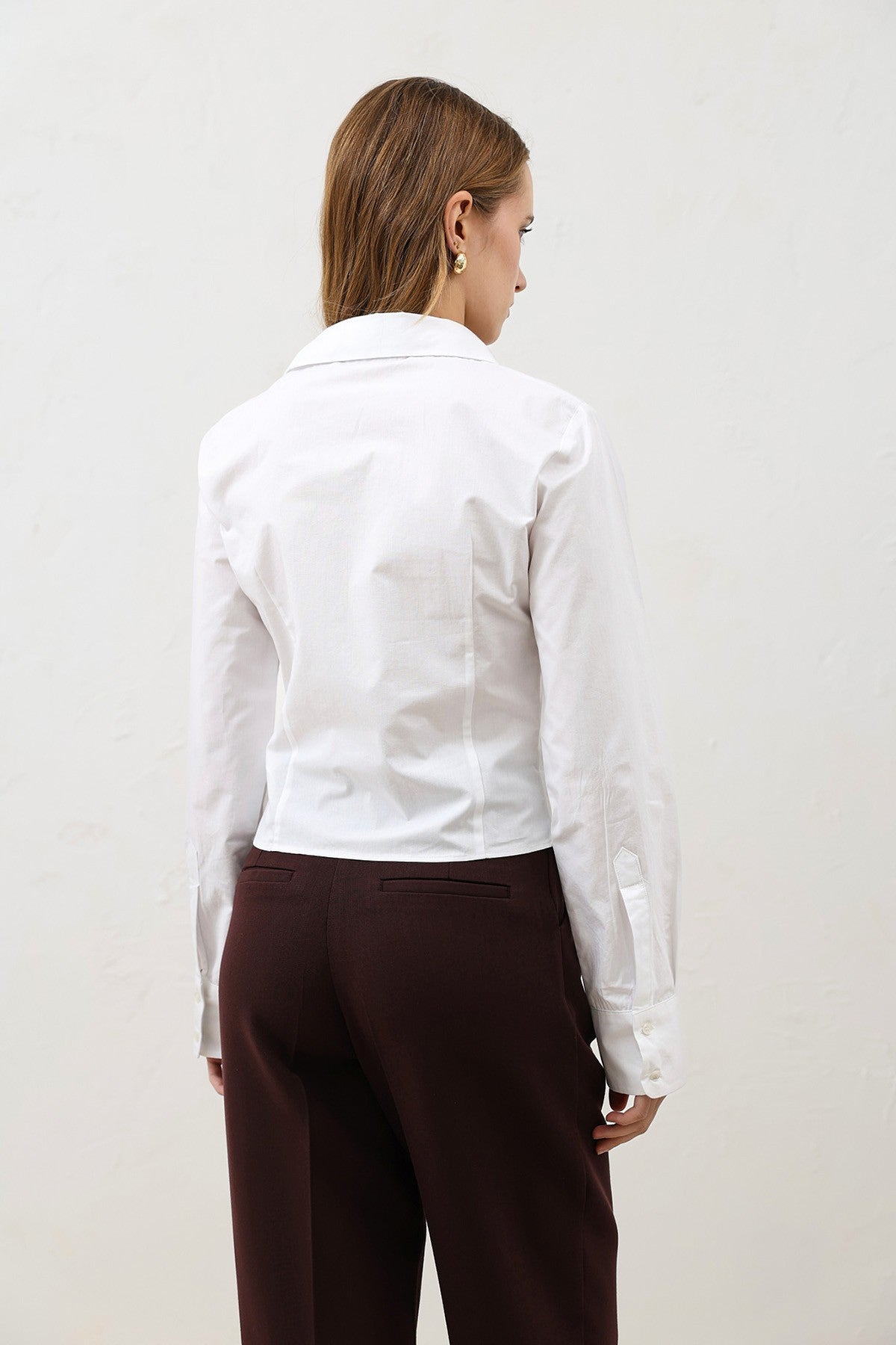 Antioch Gathered Poplin Women's Shirt