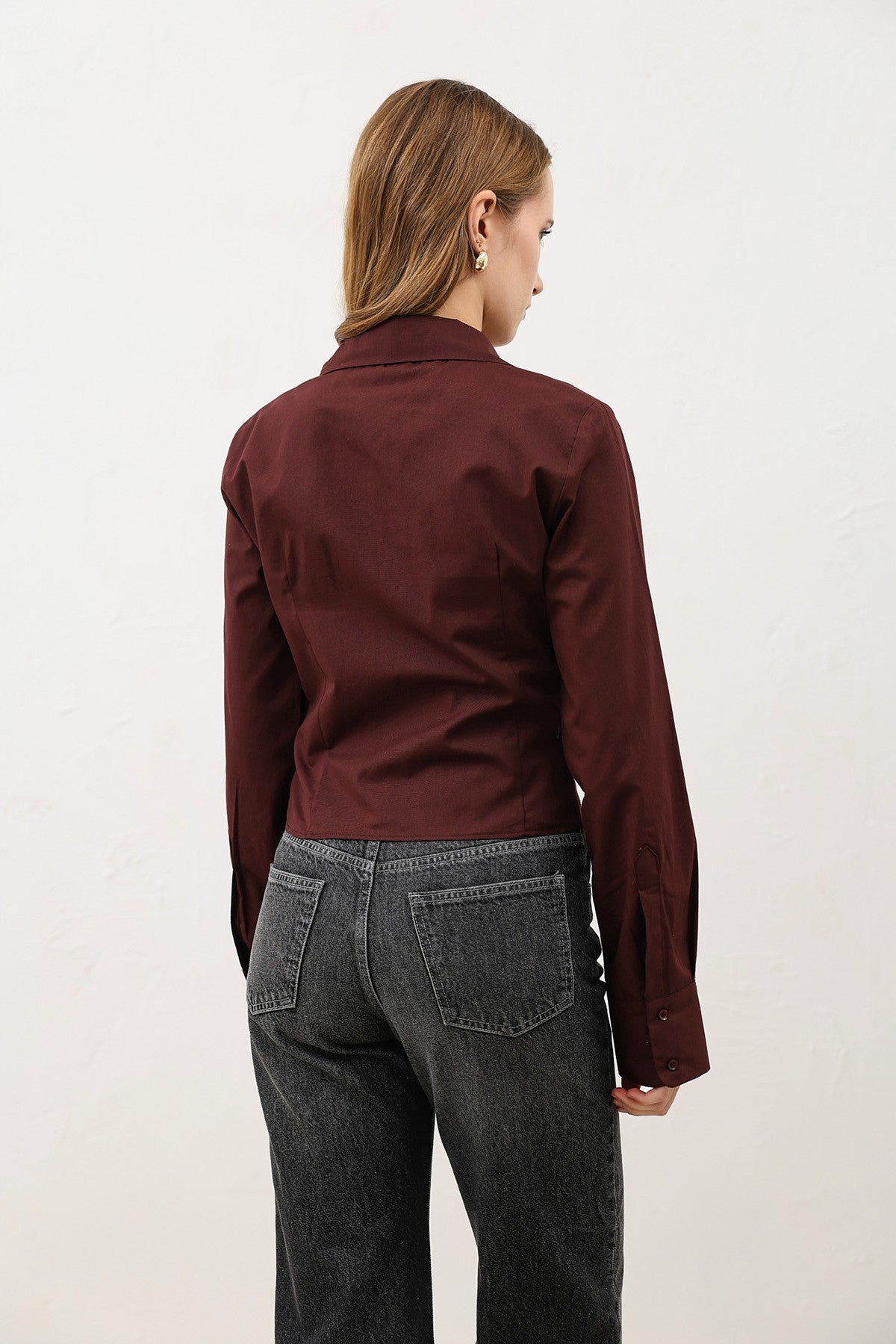 Antioch Gathered Poplin Women's Shirt