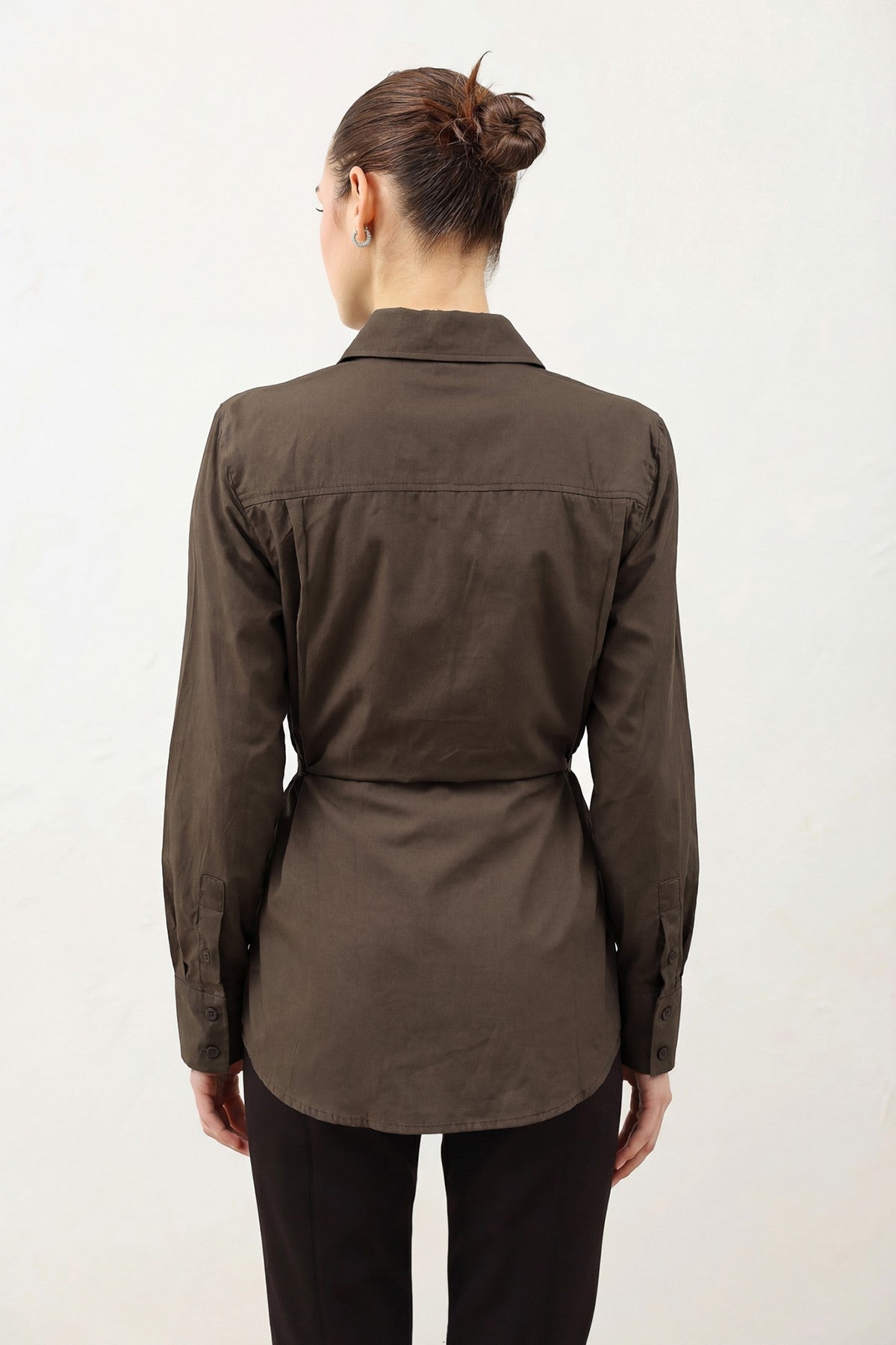 Antioch V-Neck Poplin Women's Shirt