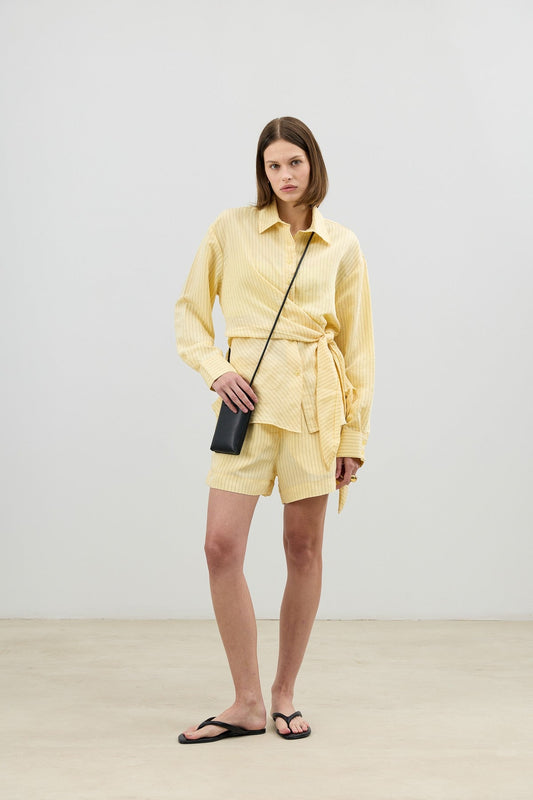 Antioch Women's Blouse with Modal Blend and Button-Down Collar