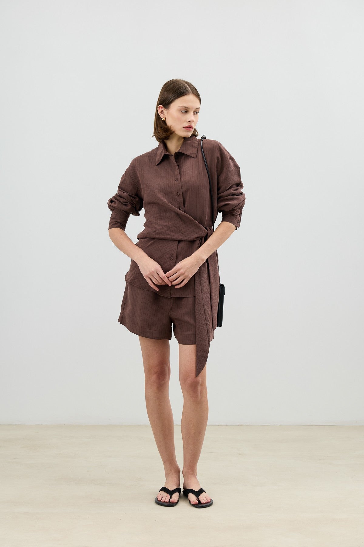 Antioch Women's Blouse with Modal Blend and Button-Down Collar