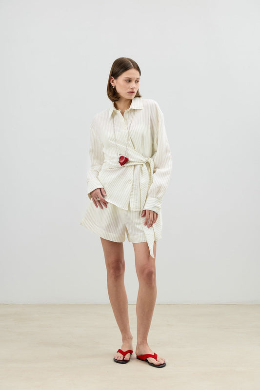 Antioch Women's Blouse with Modal Blend and Button-Down Collar